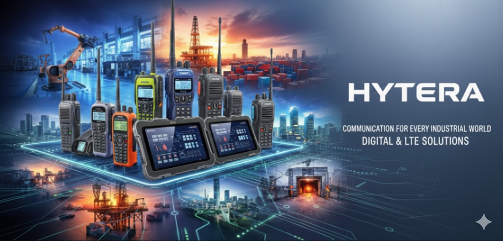 Digital Two-Way Radios and LTE Communication: Hytera Fits Every Modern Industrial Environment