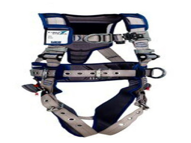3M DBI-SALA ExoFit STRATA Construction Style Positioning/Climbing Harness with Back, Chest and Hip D-Rings