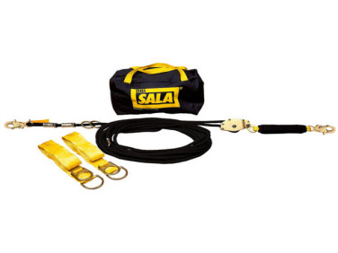 3M DBI Sala Sayfline 7600506 60 ft. Synthetic Horizontal Lifeline System, Tensioner, Tie Off Adapters, Carry Bag