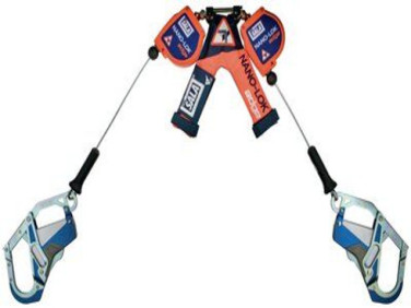 DBI Sala Nano-Lok Edge Twin-Leg Quick Connect SRL with Comfort Grip Hooks | Mfg# 3500257
