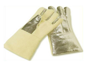 Chicago Protective Apparel 14" Jumbo Size Aluminized and Non-Aluminized Para Aramid Blend High Heat Gloves, Mfg# 234-AKV-KV-JUMBO