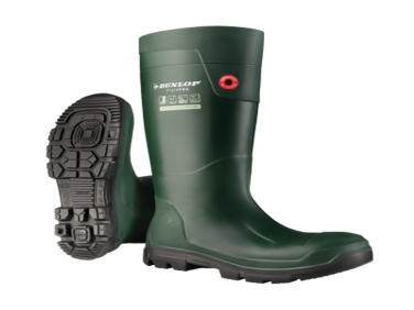 Dunlop Purofort FieldPRO Full Safety Work Boot, Green | Mfg # EG62E33