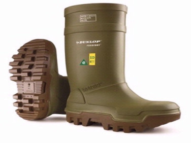 Dunlop Green Purofort Thermo+ Full Safety Boots, Mfg# E662-843