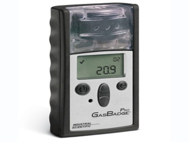 GasBadge Pro (PH3) Monitor, Range 0-10 ppm in 0.1 ppm Increments, Industrial Scientific 18100060-9
