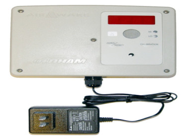 AirAware O2 Oxygen Gas Monitor, Relays, 120V Power Supply, On-Board Audio Alarm, Mfg# 68100056-A1110