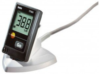 Testo 174H 2-Channel Temperature/Humidity Data Logger Kit with USB interface