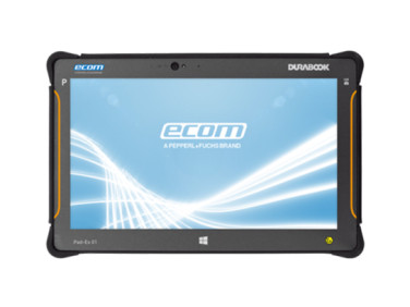 Ecom Pad-Ex® 01 P8 DZ2: Windows field mobile tablet & desktop PC