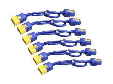Schneider Electric Color Coded Locking Power Cords - power cable - IEC 60320 C20 to IEC 60320 C19 - 2 ft